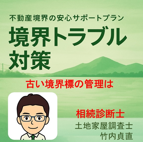 「古い境界杭」そのままにしていませんか？将来の相続トラブル防止法